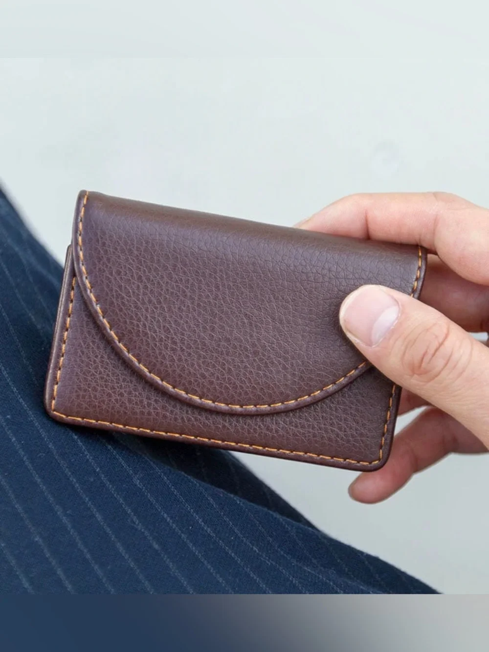 🌾 Nimble Made Leather Business Card Wallet